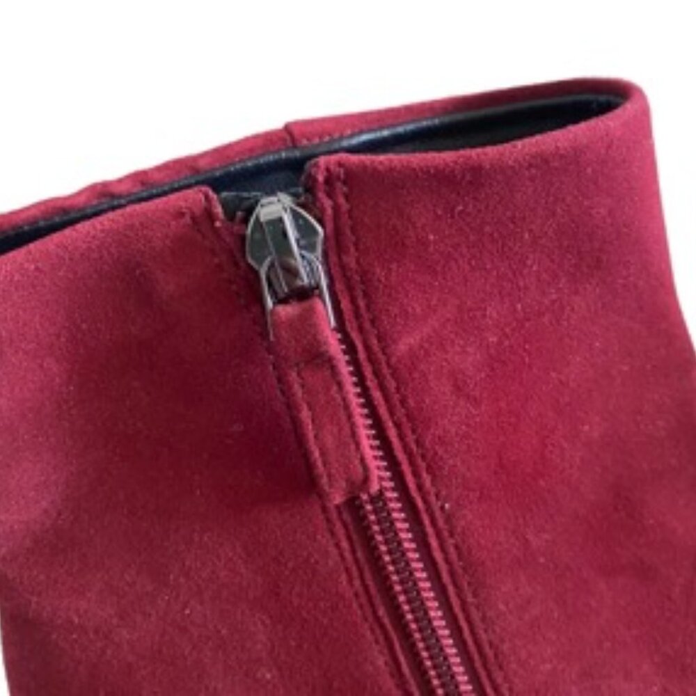 Botkier Teagan Heeled Women's Boots Ankle Bootie Red Size 6.5 - Picture 5 of 8